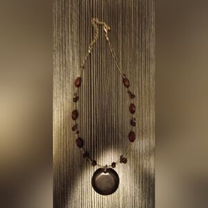 Circular Stone Necklace